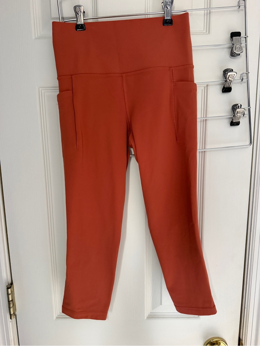 Women’s Athleta High Rise Salutation Tight in Rust
